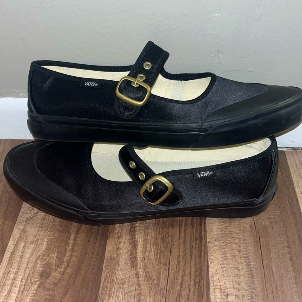 Vans Black Mary Jane Shoes